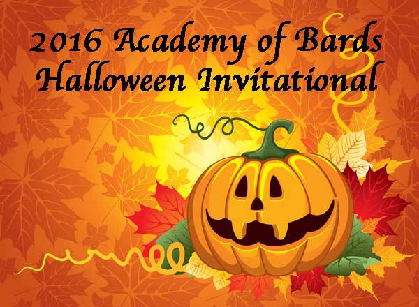 The Royal Academy Of Bards 2015 Halloween Invitational